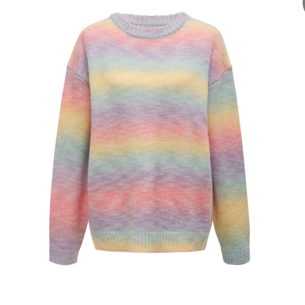 Frankie’s Bikinis rainbow sweater